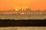 SRI LANKA, Colombo, Galle Face Green, sunset, SLK5264JPL
