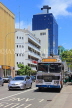 SRI LANKA, Colombo, Galle Road, and traffic, public bus, SLK5302JPL
