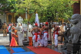 SRI LANKA, Colombo, Gangaramaya temple, wedding ceremony dancers, SLK5338JPL