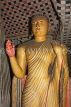 SRI LANKA, Dambulla Cave Temple (Golden Temple), Buddha statue in cave, SLK2823JPL