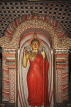 SRI LANKA, Dambulla Cave Temple (Golden Temple), Buddha statue in cave, SLK2836JPL