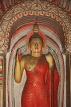 SRI LANKA, Dambulla Cave Temple (Golden Temple), Buddha statue in cave, SLK2837JPL