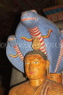 SRI LANKA, Dambulla Cave Temple (Golden Temple), Buddha statue protected by Cobra hood, SLK2759JPL