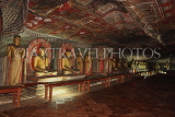 SRI LANKA, Dambulla Cave Temple (Golden Temple), Buddha statues in cave, SLK2867JPL