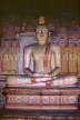 SRI LANKA, Dambulla Cave Temple (Golden Temple), seated Buddha statue, SLK1858JPL