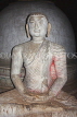 SRI LANKA, Dambulla Cave Temple (Golden Temple), seated Buddha statue in cave, SLK2791JPL