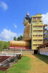 SRI LANKA, Dikwella, Wewurukannala Viharaya (temple), 50 metre seated Buddha statue, SLK4609JPL