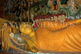 SRI LANKA, Dikwella, Wewurukannala Viharaya (temple), image house, Buddha statue, SLK4616JPL