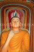 SRI LANKA, Dikwella, Wewurukannala Viharaya (temple), image house, Buddha statue, SLK4645JPL