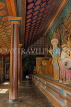 SRI LANKA, Dikwella, Wewurukannala Viharaya (temple), image house, and statues, SLK4643JPL