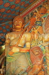 SRI LANKA, Dikwella, Wewurukannala Viharaya (temple), image house, statue, SLK4657JPL