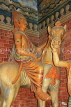 SRI LANKA, Dikwella, Wewurukannala Viharaya (temple), image house, statues, SLK4633JPL