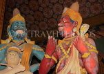 SRI LANKA, Dikwella, Wewurukannala Viharaya (temple), image house, statues, SLK4642JPL