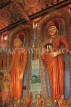 SRI LANKA, Dikwella, Wewurukannala Viharaya (temple), image house, statues, SLK4653JPL