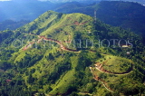 SRI LANKA, Gampola, Ambuluwawa, mountain scenery from the Temple (of four religions) complex, SLK3232JPL