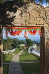 SRI LANKA, Gampola, Ambuluwawa Temple (of four religions), Buddhist shrine near site, SLK3257JPL