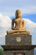 SRI LANKA, Gampola, Ambuluwawa Temple (of four religions) complex, Buddhist shrine near site, SLK3259JPL