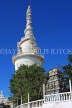 SRI LANKA, Gampola, Ambuluwawa Temple (of four religions) complex, large stupa, SLK3253JPL