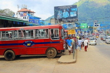 SRI LANKA, Gampola, town centre street, and public bus, SLK4161JPL
