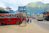 SRI LANKA, Gampola, town centre street, and public bus, SLK4162JPL