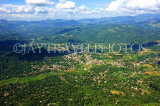 SRI LANKA, Gampola, town view from top of Ambuluwawa mountain Temple complex, SLK3235JPL