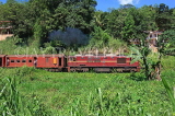 SRI LANKA, Gampola area, train running through countryside, SLK3174JPL