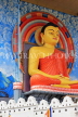 SRI LANKA, Kandy, Buddha statue, by the railway station, SLK3976JPL