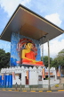 SRI LANKA, Kandy, Buddha statue, by the railway station, SLK3977JPL