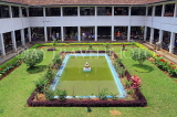 SRI LANKA, Kandy, Kandy Central Market, Courtyard and gardens, SLK4030JPL