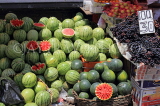 SRI LANKA, Kandy, Kandy Central Market, fruit stalls, Watemelons, SLK4022JPL