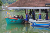 SRI LANKA, Kandy, Kandy Lake, boating pier, SLK3634JPL