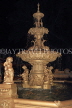 SRI LANKA, Kandy, Prince of Wales Fountain, night view, SLK4059JPL