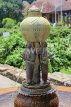 SRI LANKA, Kandy, Temple of the Tooth (Dalada Maligawa), ornate fountain, SLK3505JPL