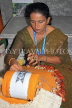 SRI LANKA, Kandy, crafts, traditional lace making, worker, SLK5109JPL