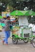 SRI LANKA, Kandy, mobile Ice Cream stall, and vendor, SLK3932JPL