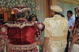SRI LANKA, Kandy, traditional Kandyan Wedding, groom and entourage attire, SLK3986JPL