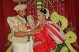 SRI LANKA, Kandy, traditional Kandyan Wedding, groom showing homecoming dress, SLK4006JPL