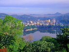 SRI LANKA, Kandy, view over town and Kandy Lake, SLK1266JPL