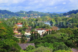 SRI LANKA, Kandy, view towards town and lake from hillside, SLK5891JPL