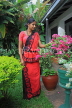 SRI LANKA, Kandy, woman in traditional Kandyan dress, SLK2994JPL