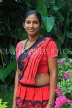 SRI LANKA, Kandy, woman in traditional Kandyan dress, SLK2996JPL