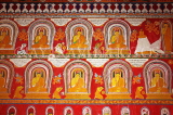 SRI LANKA, Kandy area, Asgiriya Monastery, ancient paintings in the image house, SLK3207JPL