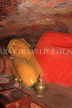 SRI LANKA, Kandy area, Degaldoruwa Cave Temple, Shrine Room, reclining Buddha statue, SLK5798JPL