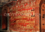 SRI LANKA, Kandy area, Degaldoruwa Cave Temple, ancient frescoes, SLK5775JPL