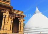 SRI LANKA, Kelaniya Temple (near Colombo), image house and dagaba (stupa), SLK5150JPL