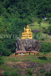 SRI LANKA, Matale, Aluvihara Temple site, hill top Buddha statue, SLK3020JPL