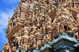 SRI LANKA, Matale, Arulmigu Sri Muthumariamman Hindu Temple (Kovil), Raja Koburum statues, SLK2962JPL