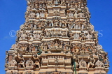 SRI LANKA, Matale, Arulmigu Sri Muthumariamman Hindu Temple (Kovil), Raja Koburum statues, SLK2967JPL
