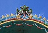 SRI LANKA, Matale, Arulmigu Sri Muthumariamman Hindu Temple (Kovil), architecture detail, SLK2974JPL