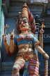 SRI LANKA, Matale, Arulmigu Sri Muthumariamman Hindu Temple (Kovil), statue, SLK2979JPL